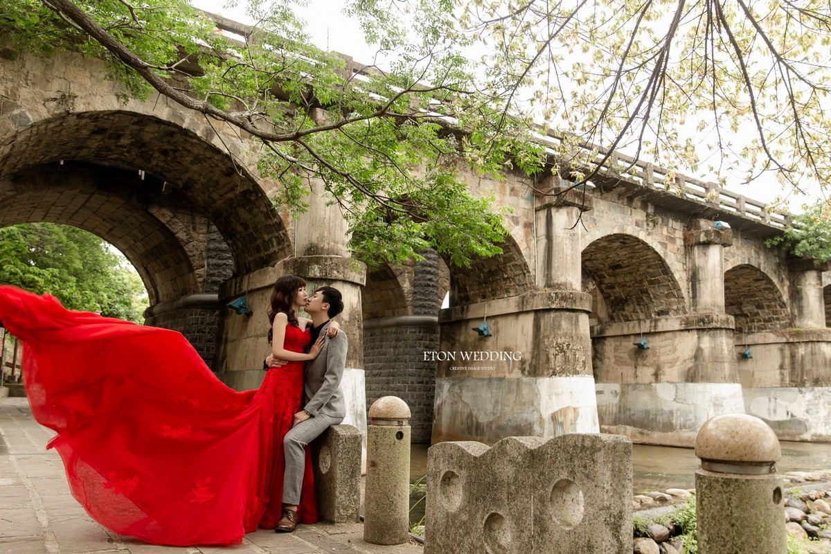新竹婚紗外拍,東安古橋婚紗照